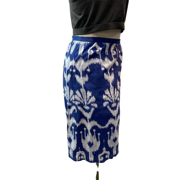 Vineyard Vines Mid Navy White pattern Womens Skirt - Picture 2 of 4